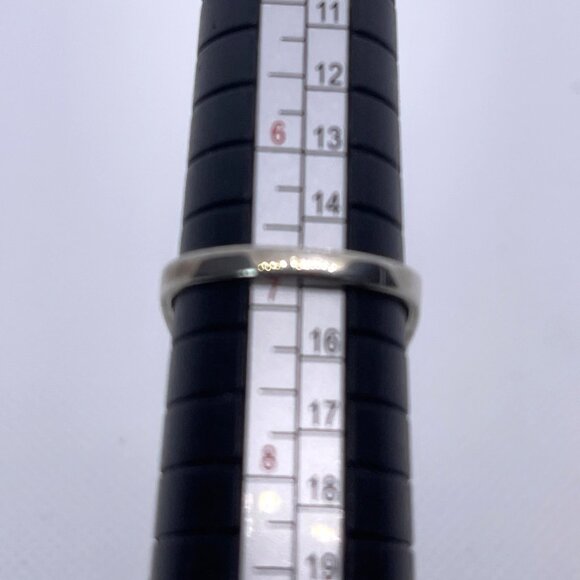 Vintage Smoky Quartz Cocktail Ring 925 Sterling Silver Emerald Cut Size 6.75 - Picture 7 of 12